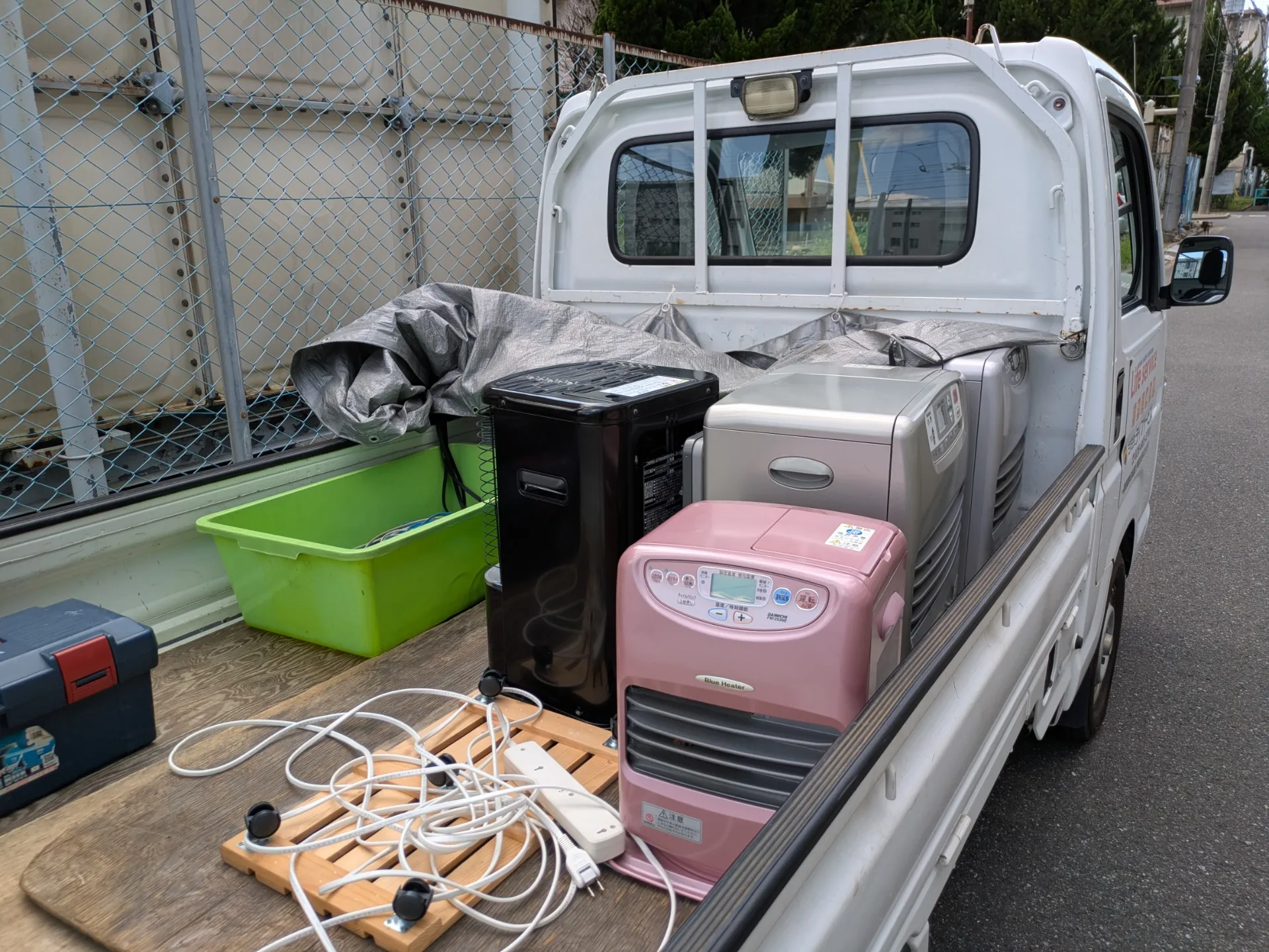少量の家電類回収サービス
